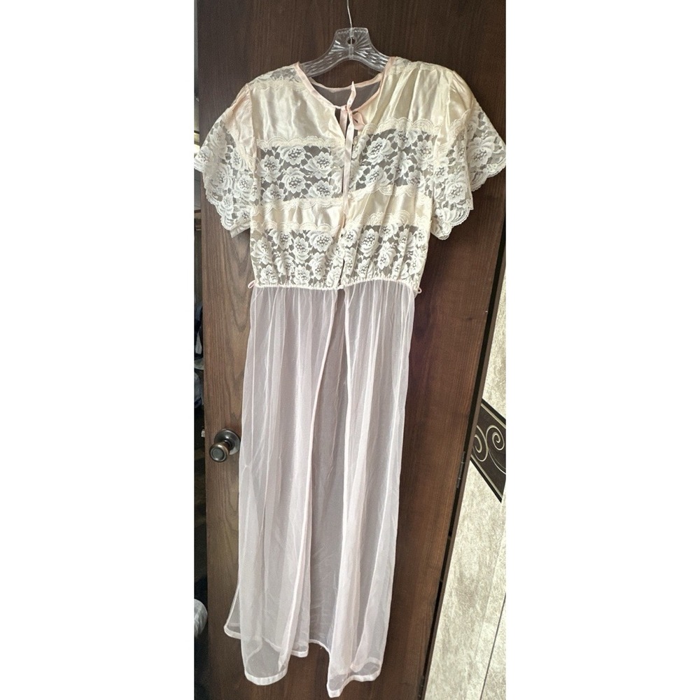 Vintage Robe Lingerie, " Undercover Wear"Brand, Small No Tag, No Tie - Picture 2 of 7